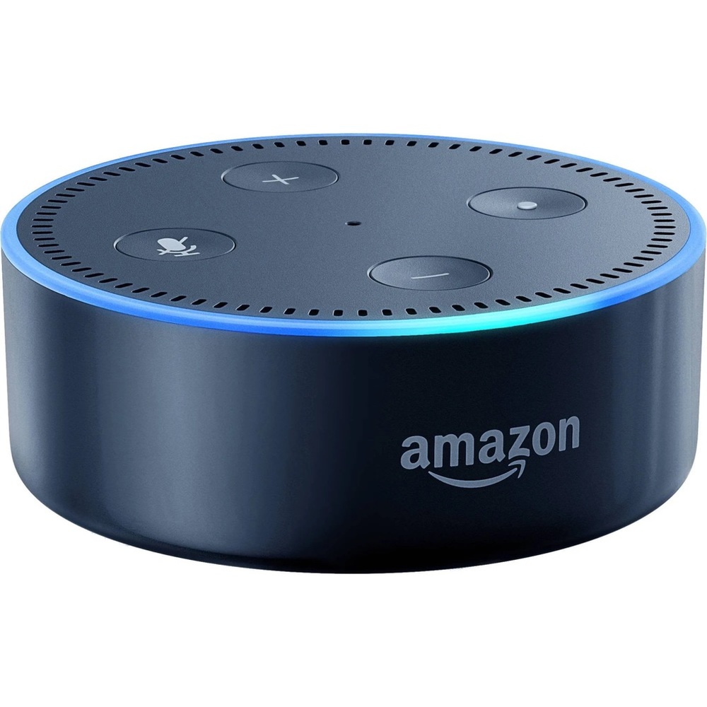 Amazon - Echo Dot (2nd generation) - Smart Speaker with Alexa - Black